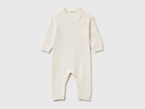 Tuta girocollo in maglia