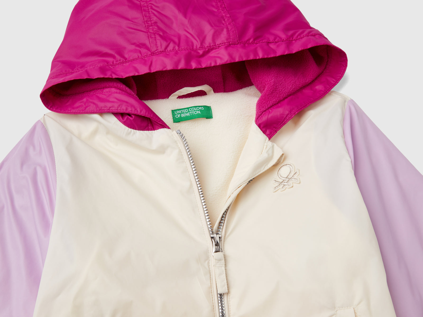 Giacca leggera "Rain Defender" da bimba multi-color 3 | Benetton Outlet