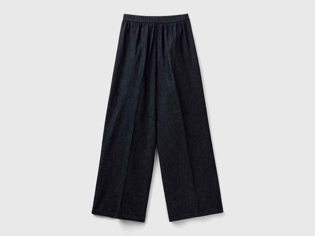 Pantaloni in denim wide fit