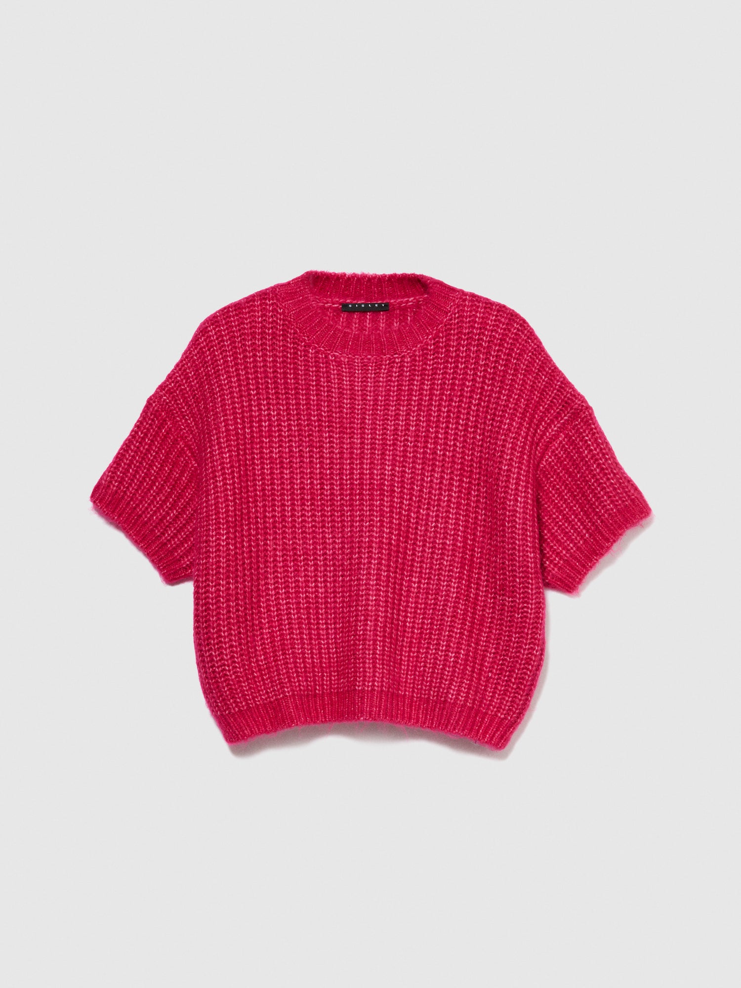 Maglia fluffy da bambina fucsia | Sisley young Outlet