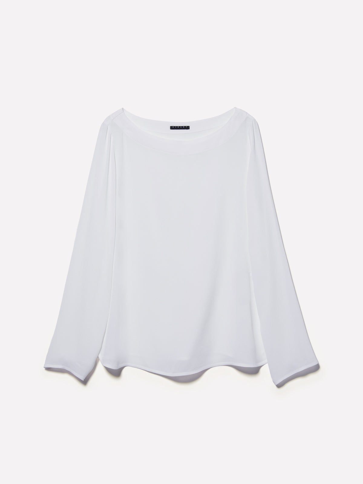 Blusa con scollo a barca