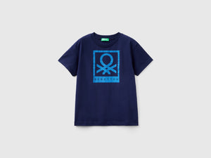 T-shirt 100% cotone con logo