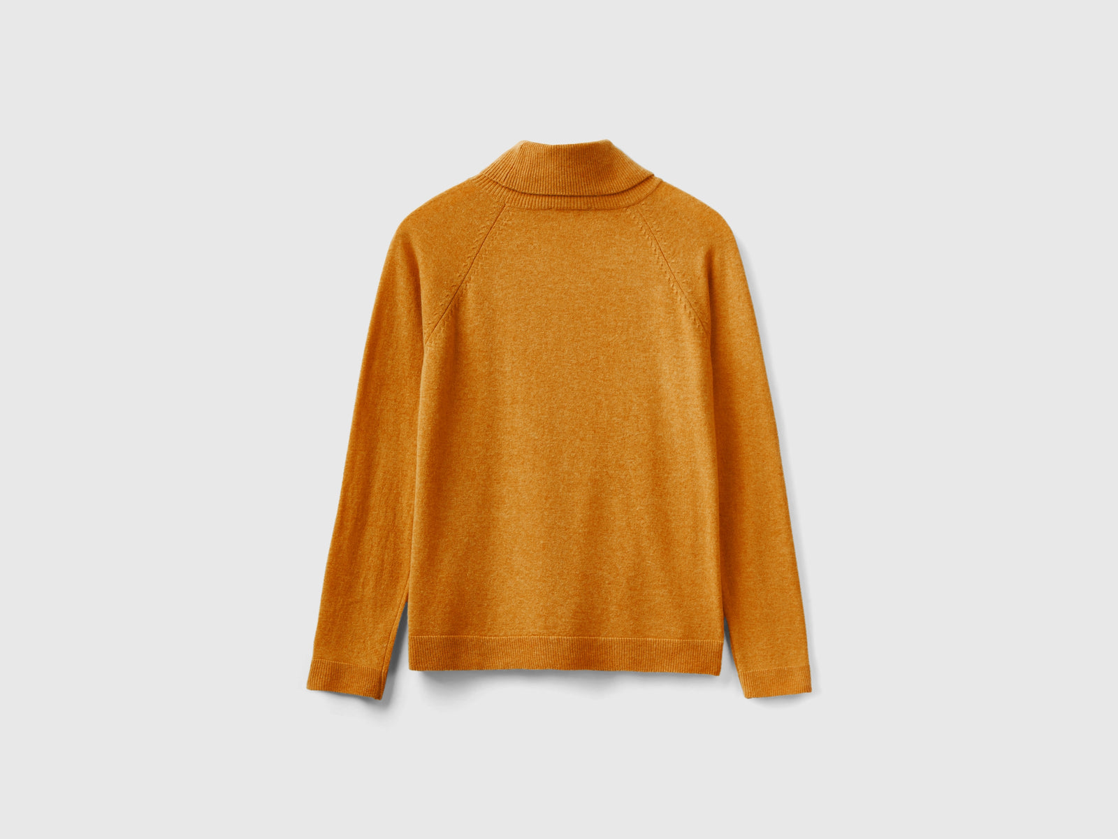 Dolcevita tabacco in misto lana e cashmere da donna bruciato 3 | Benetton Outlet