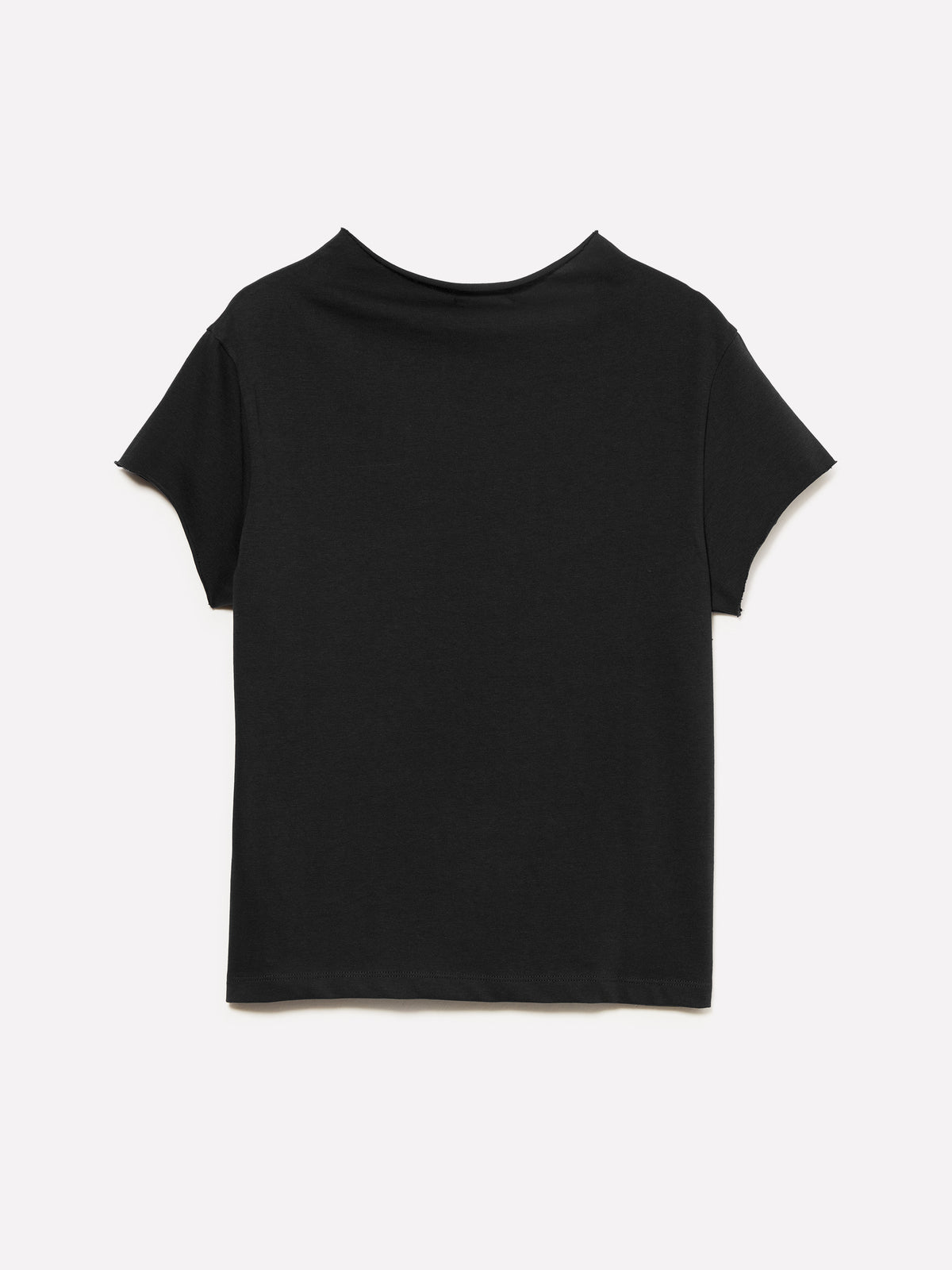 T-shirt con collo halter