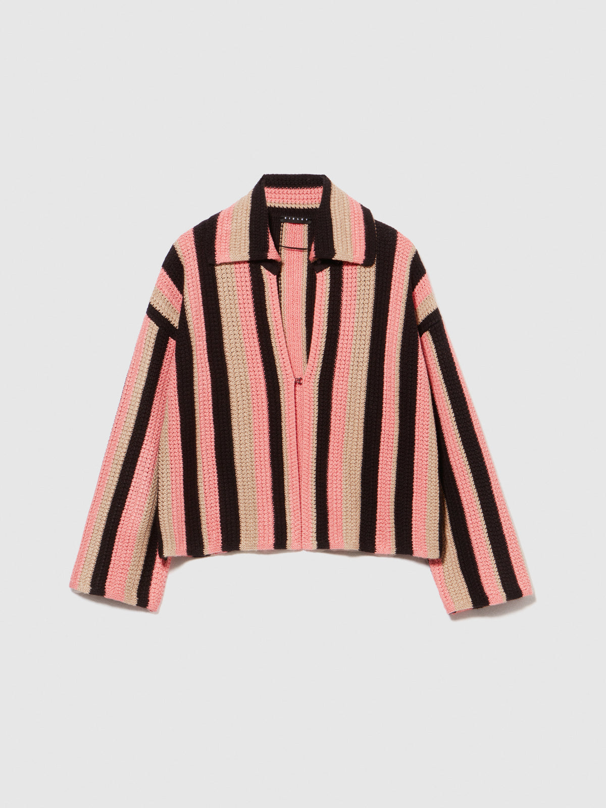 Cardigan a righe