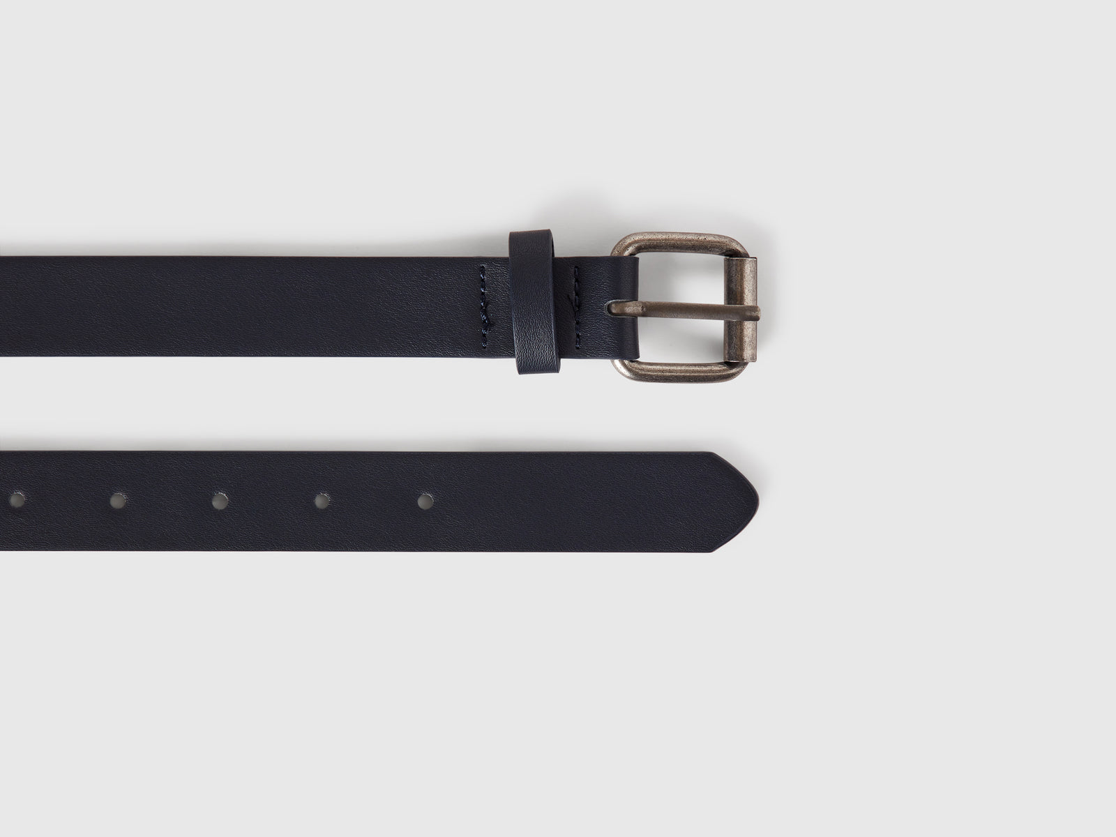 Cintura classica con fibbia da bambino blu scuro 2 | Benetton Outlet