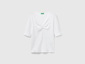 Maglietta scollo a V slim fit