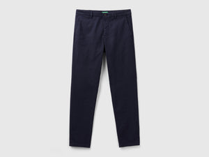 Chino slim fit in cotone stretch