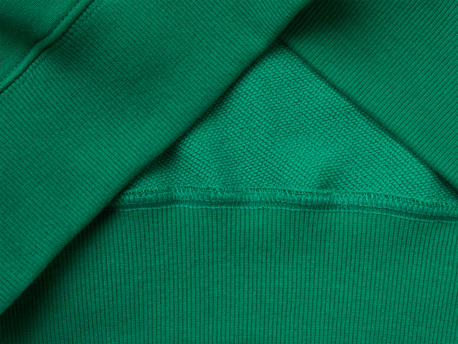 Felpa con ricamo da donna verde 3 | Benetton Outlet