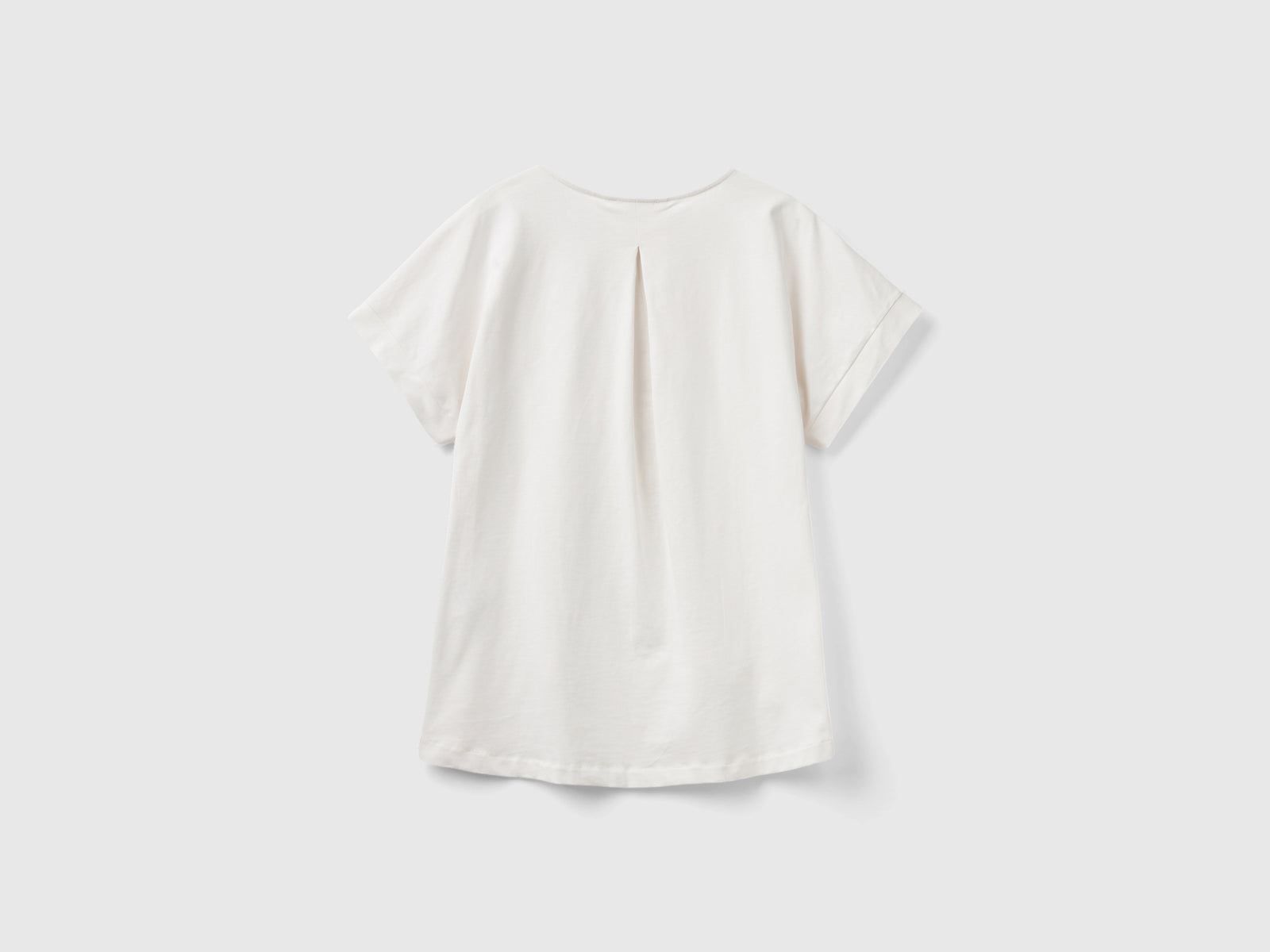 T-shirt manica a kimono da donna bianco 2 | Benetton Outlet