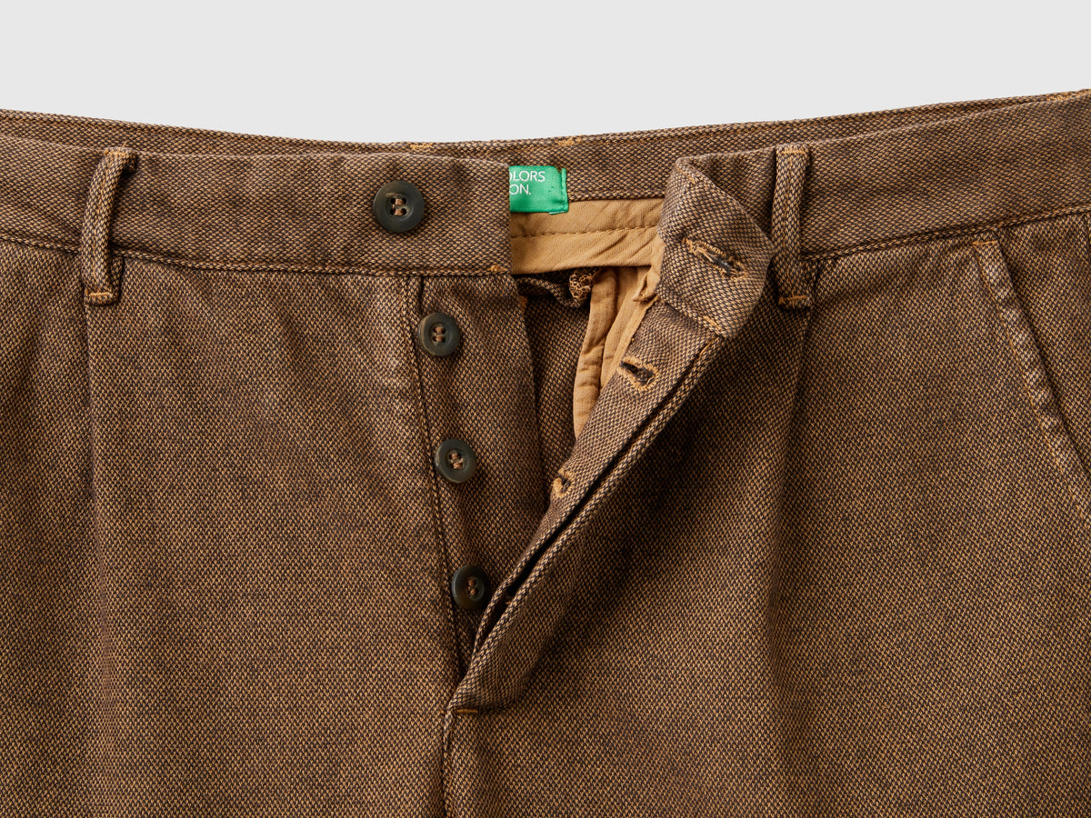 Chino fantasia slim fit