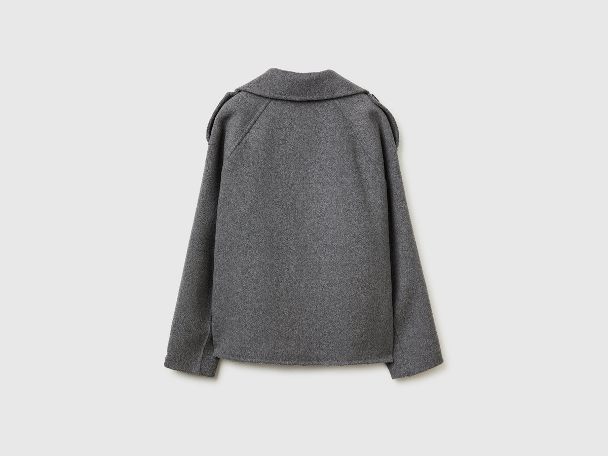 Cappotto doppiopetto 100% lana