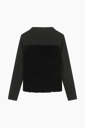 T-shirt in velluto