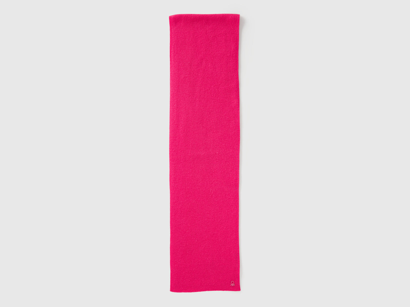 Sciarpa in misto lana da bambino fucsia 2 | Benetton Outlet