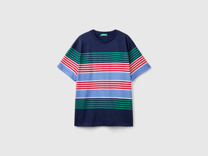 T-shirt relaxed fit a righe