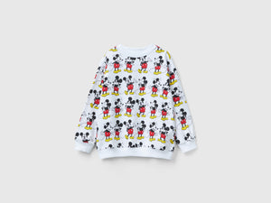 Felpa con stampa Mickey Mouse