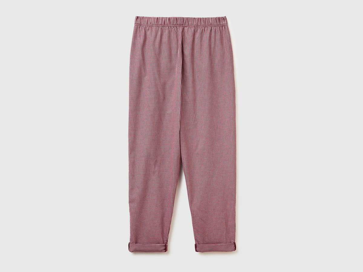 Pantaloni a quadri