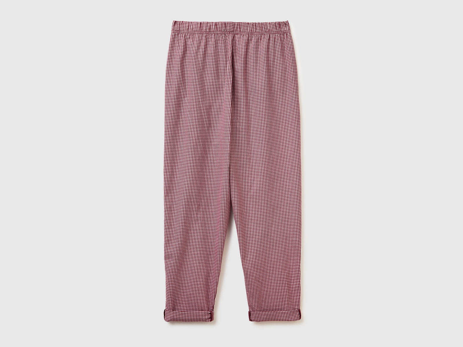Pantaloni a quadri da donna multi-color 2 | Benetton Outlet