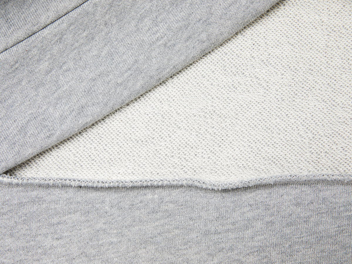 Felpa 100% cotone con zip e cappuccio