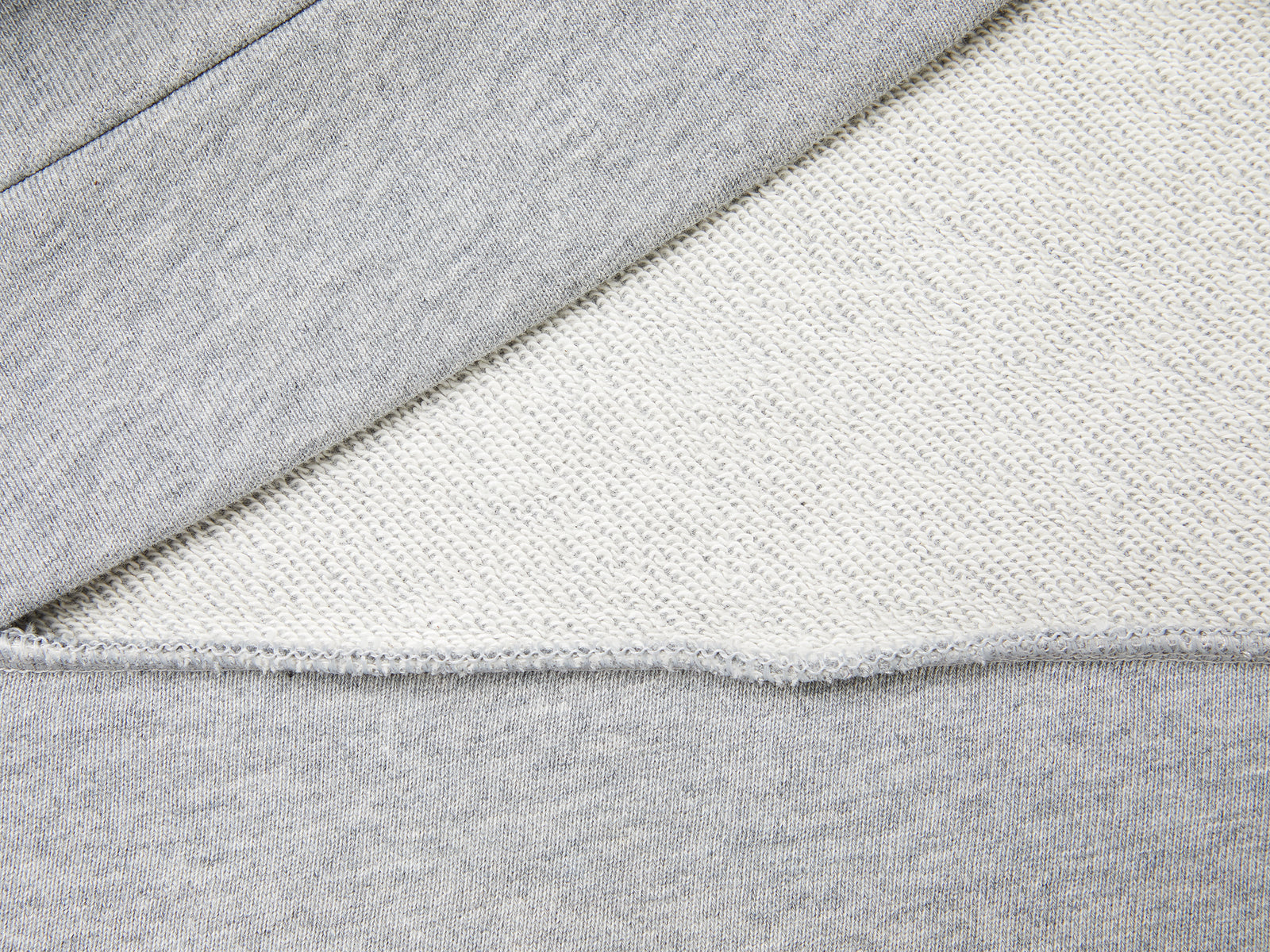 Felpa 100% cotone con zip e cappuccio da donna grigio chiaro 3 | Benetton Outlet