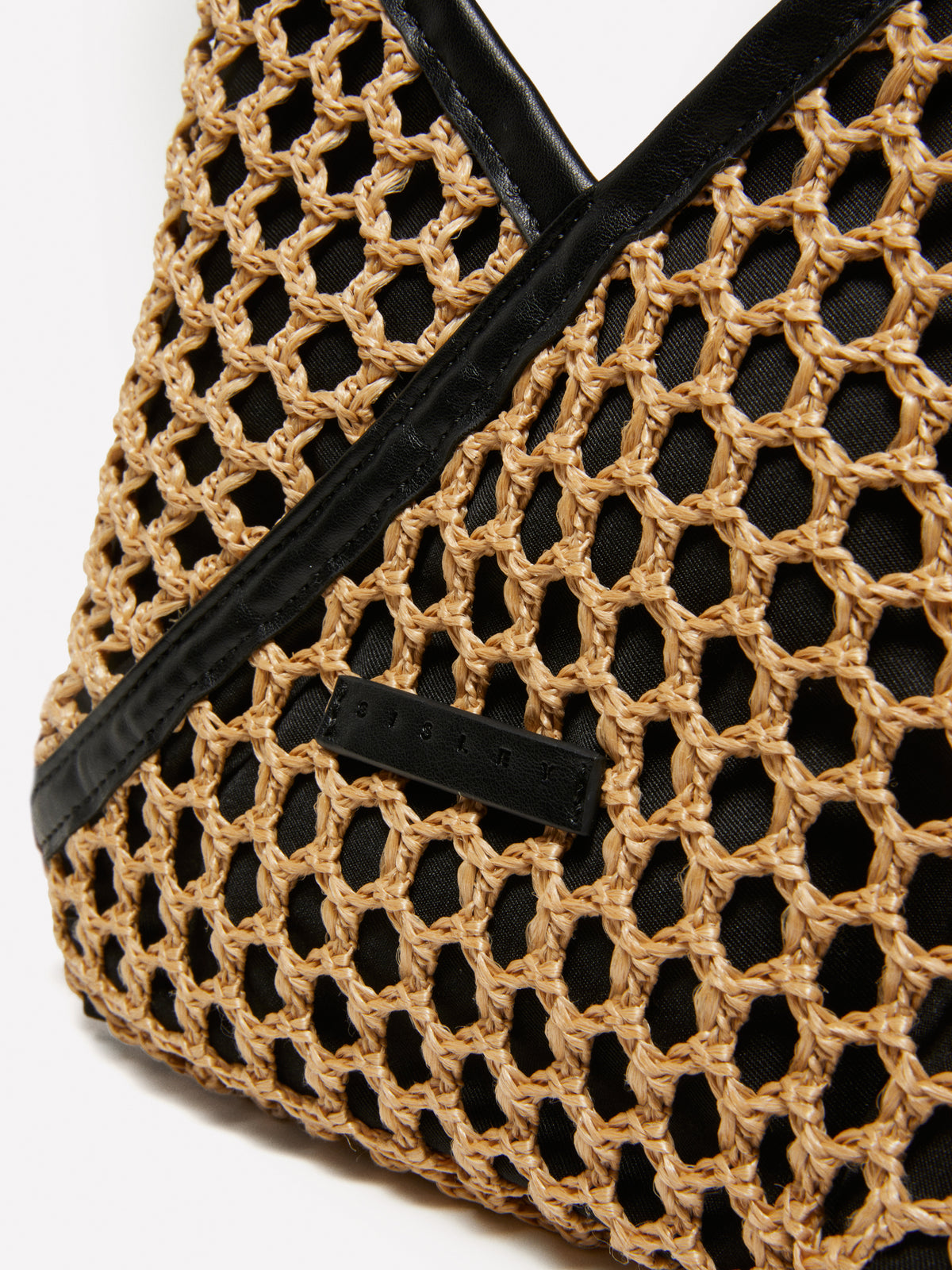 Borsa effetto crochet