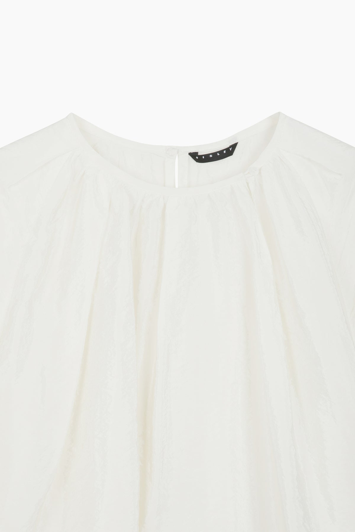Blusa con maniche a palloncino