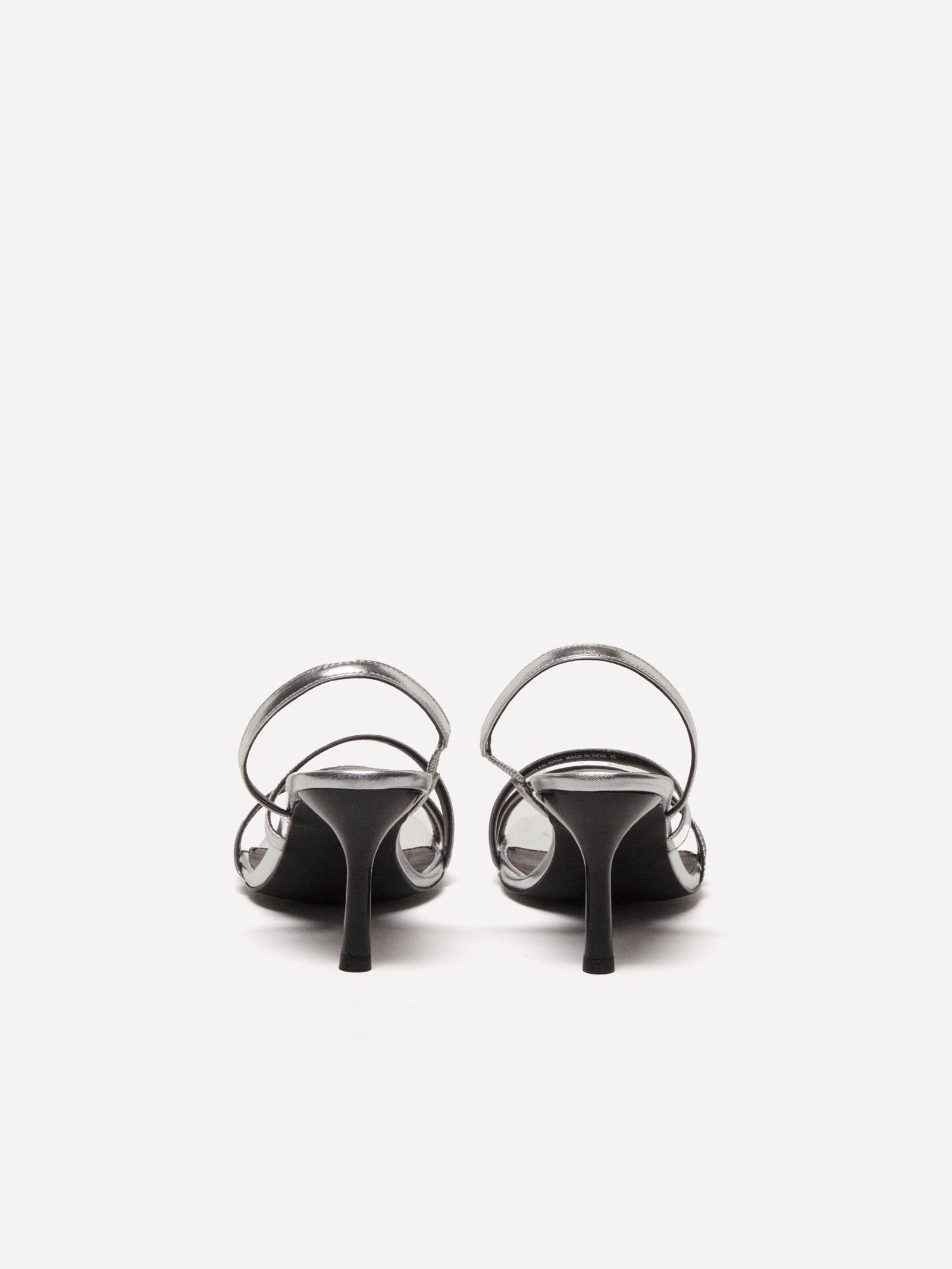 Sandali argentati in 100% pelle da donna argento 2 | Sisley Outlet