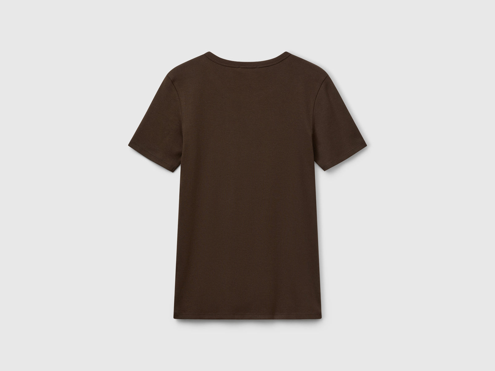 T-shirt regular fit da donna marrone 2 | Benetton Outlet