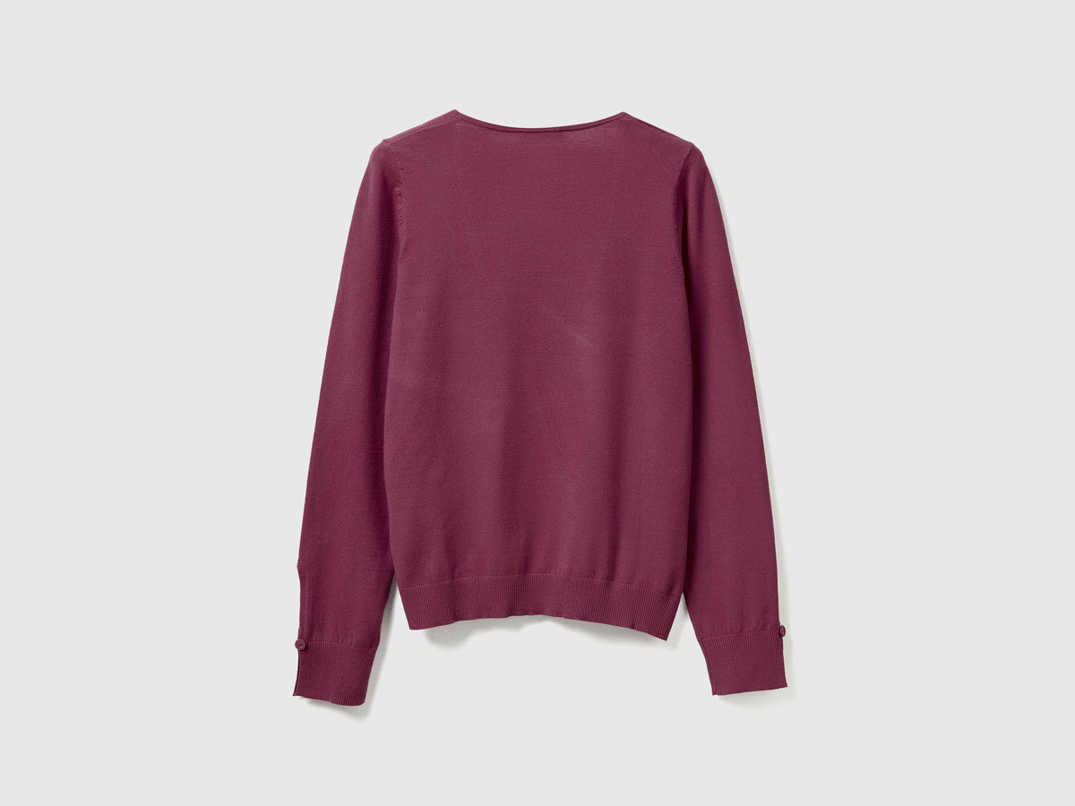 Maglia con scollo quadrato