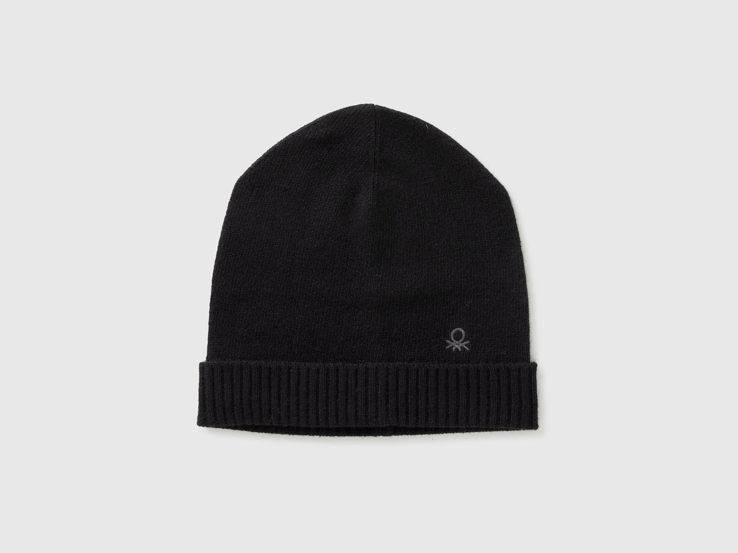 Cappello in misto cashmere da donna nero | Benetton Outlet