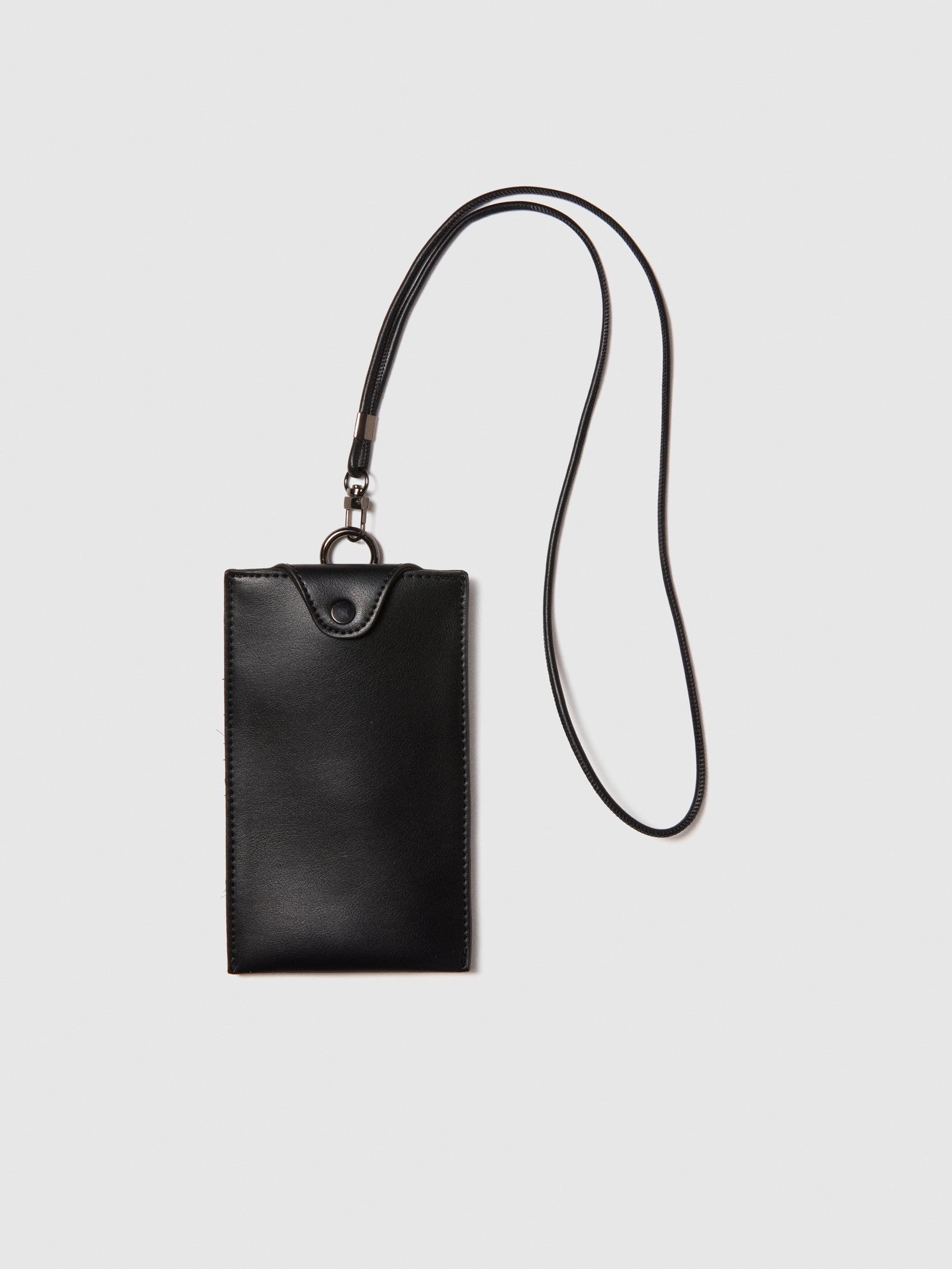 Porta cellulare da collo da uomo nero | Sisley Outlet