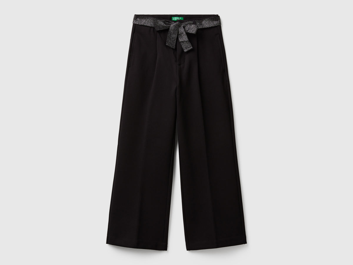 Pantaloni eleganti con fusciacca