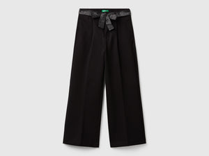 Pantaloni eleganti con fusciacca