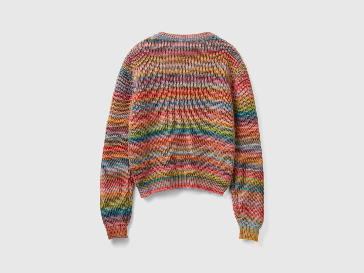 Maglione a righe