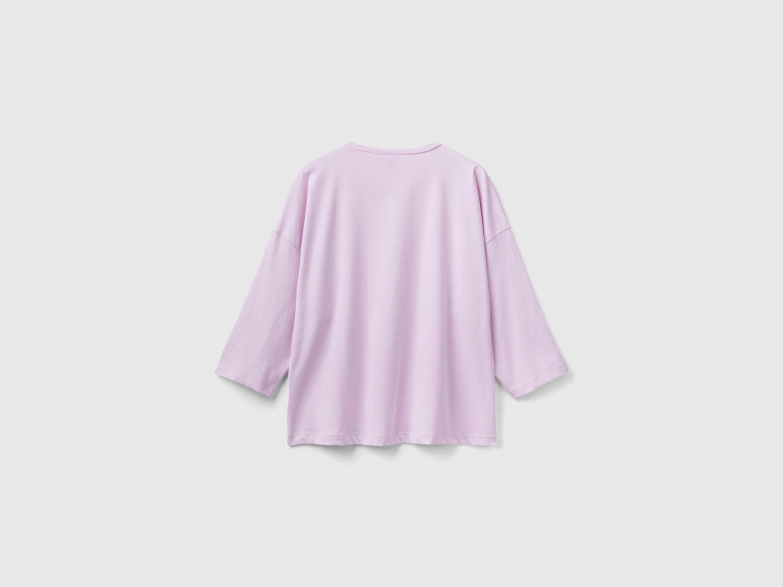 Maglia Pokémon in cotone a fibra lunga da donna lilla 2 | Benetton Outlet