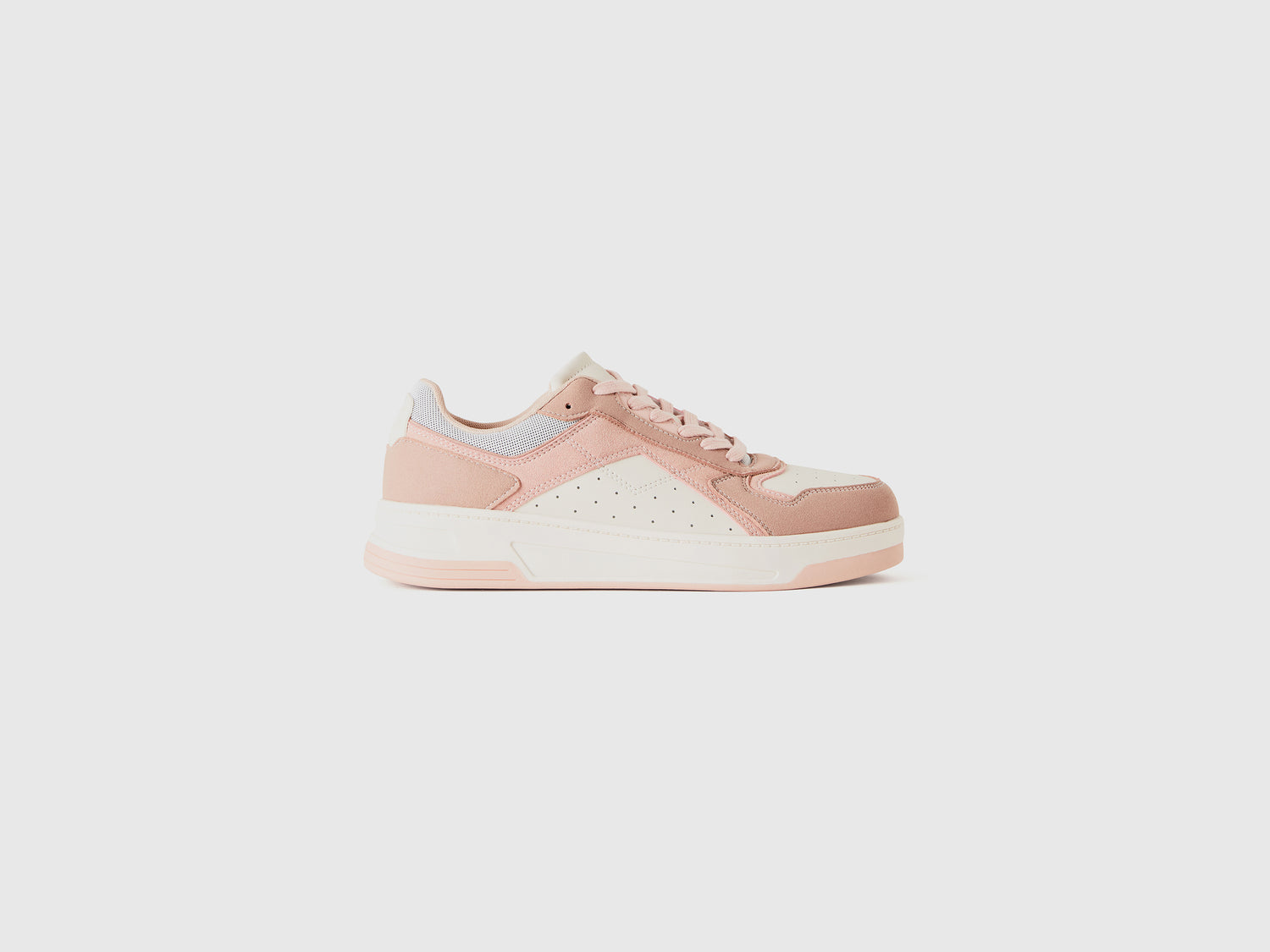 Sneakers basse da donna rosa tenue | Benetton Outlet