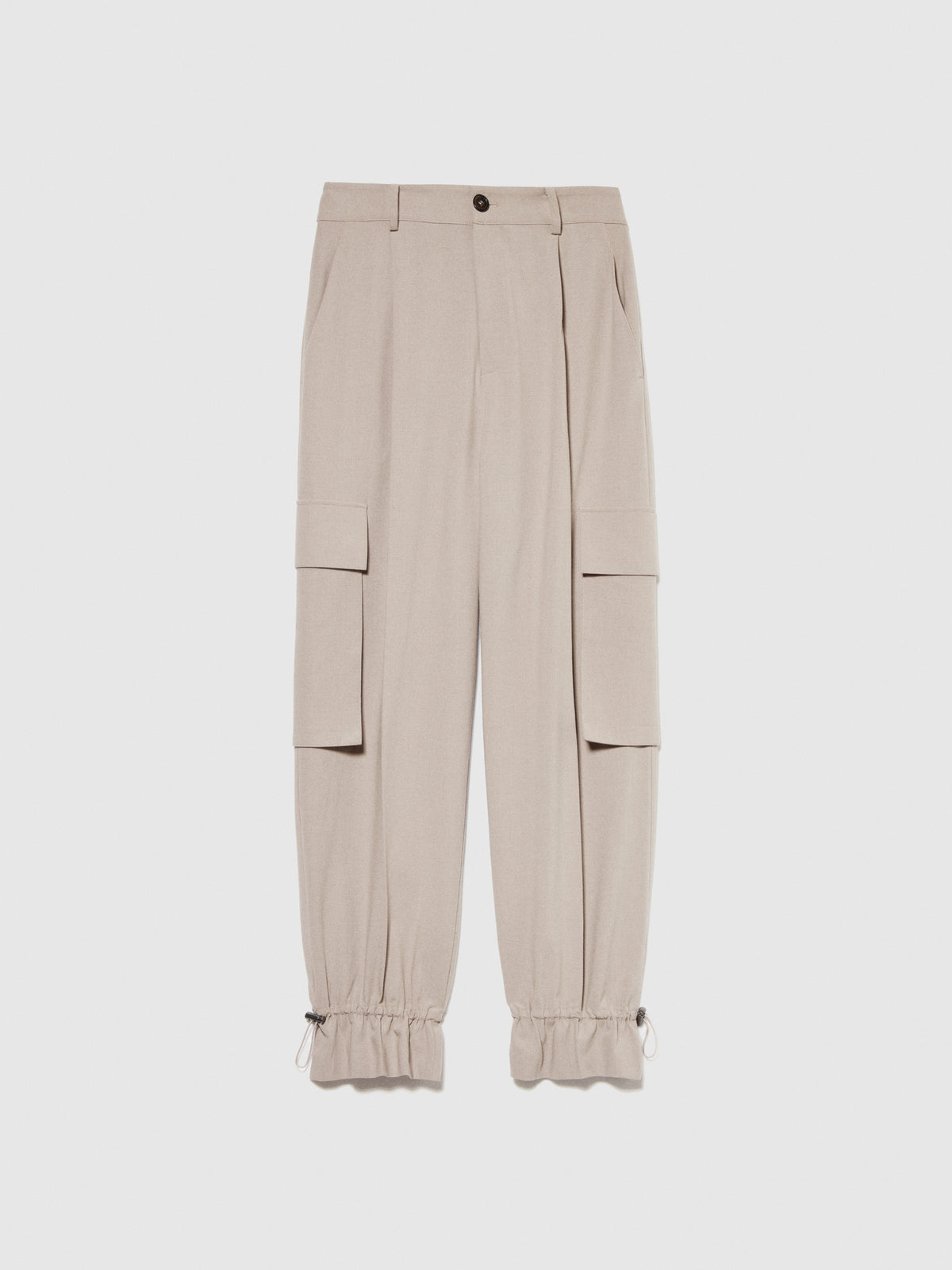 Pantaloni cargo con coulisse