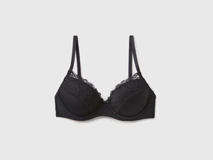 Reggiseno imbottito con pizzo