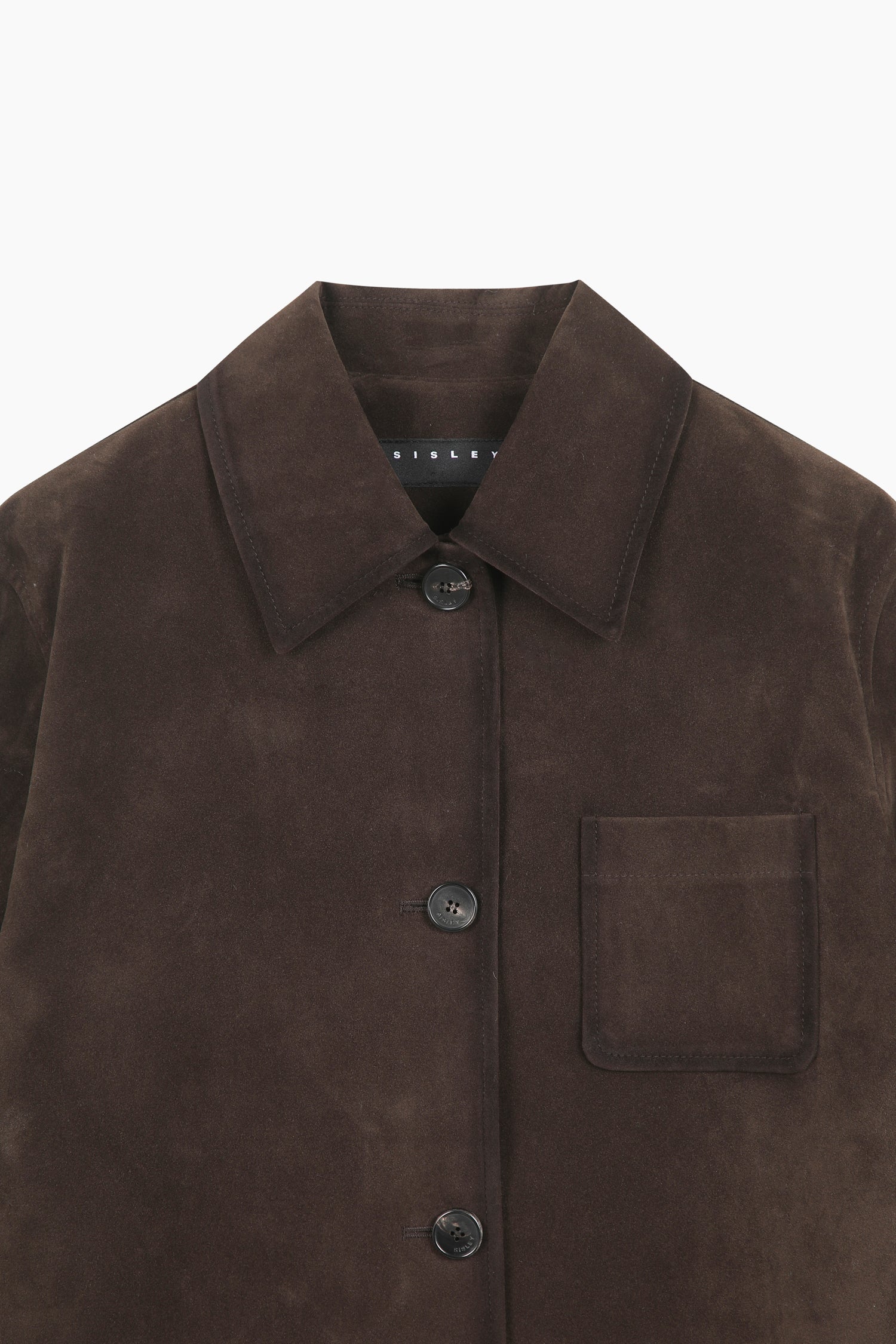 Giacca effetto vintage da donna marrone scuro 3 | Sisley Outlet
