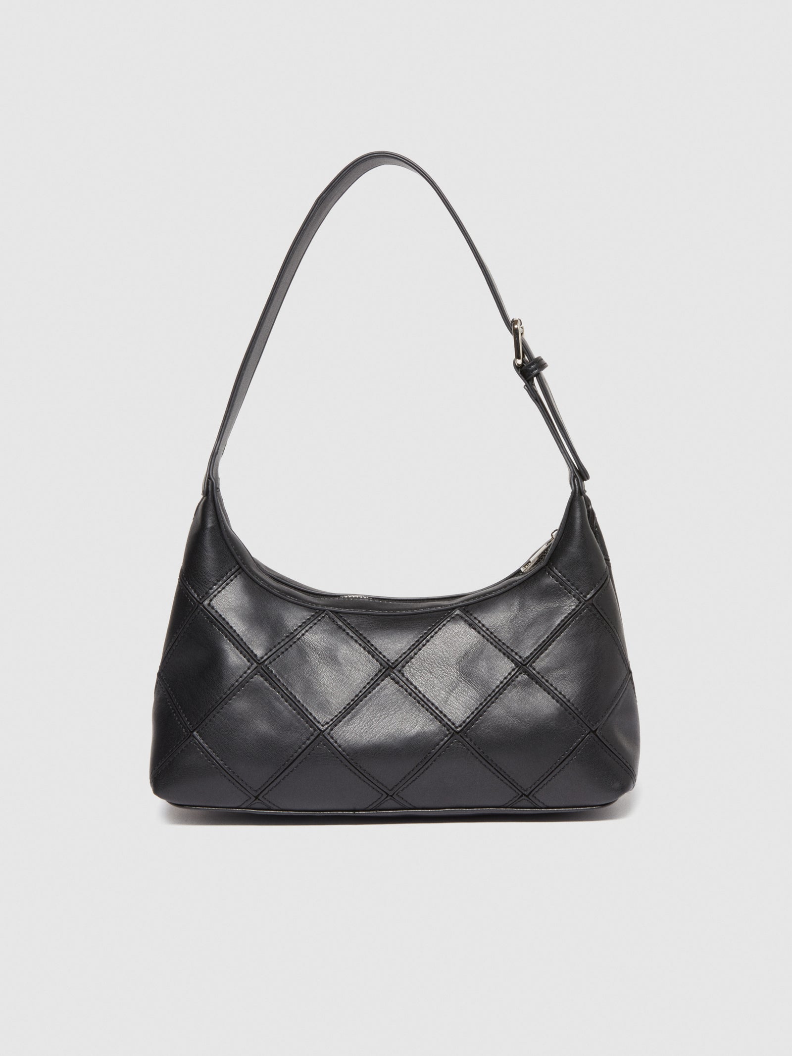 Baguette effetto intrecciato da donna nero 2 | Sisley Outlet