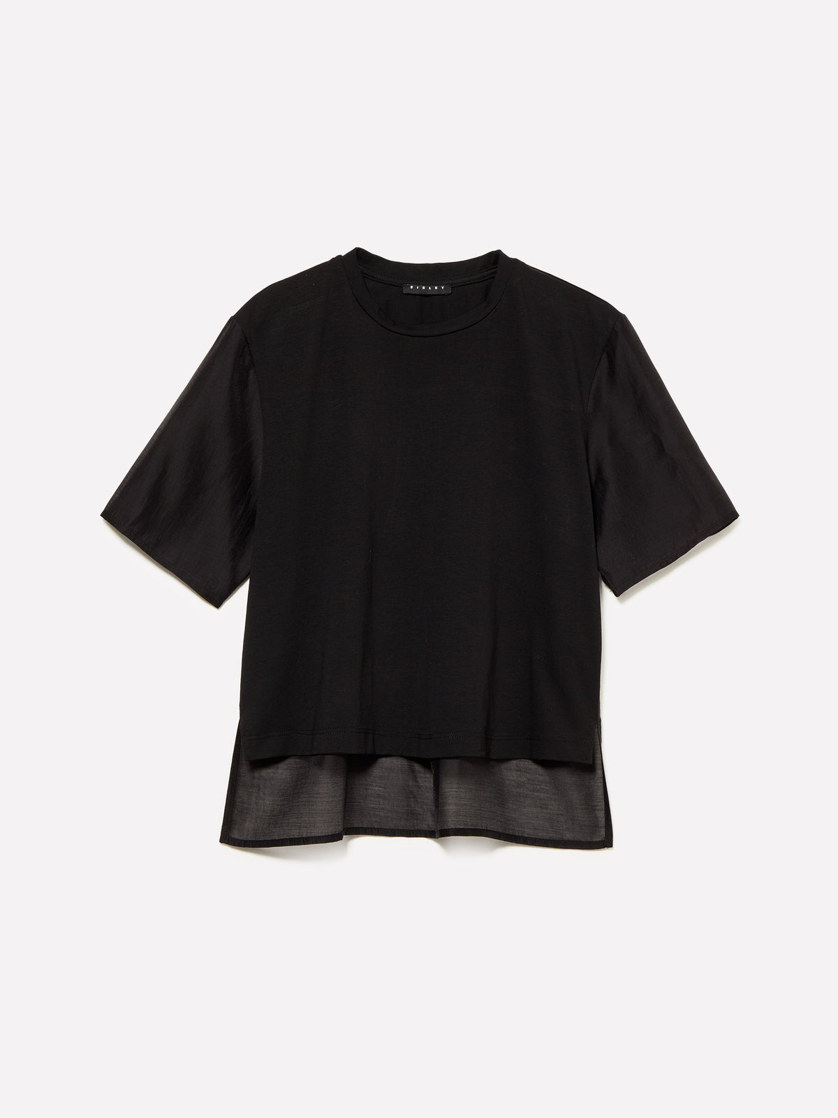 T-shirt con trasparenza
