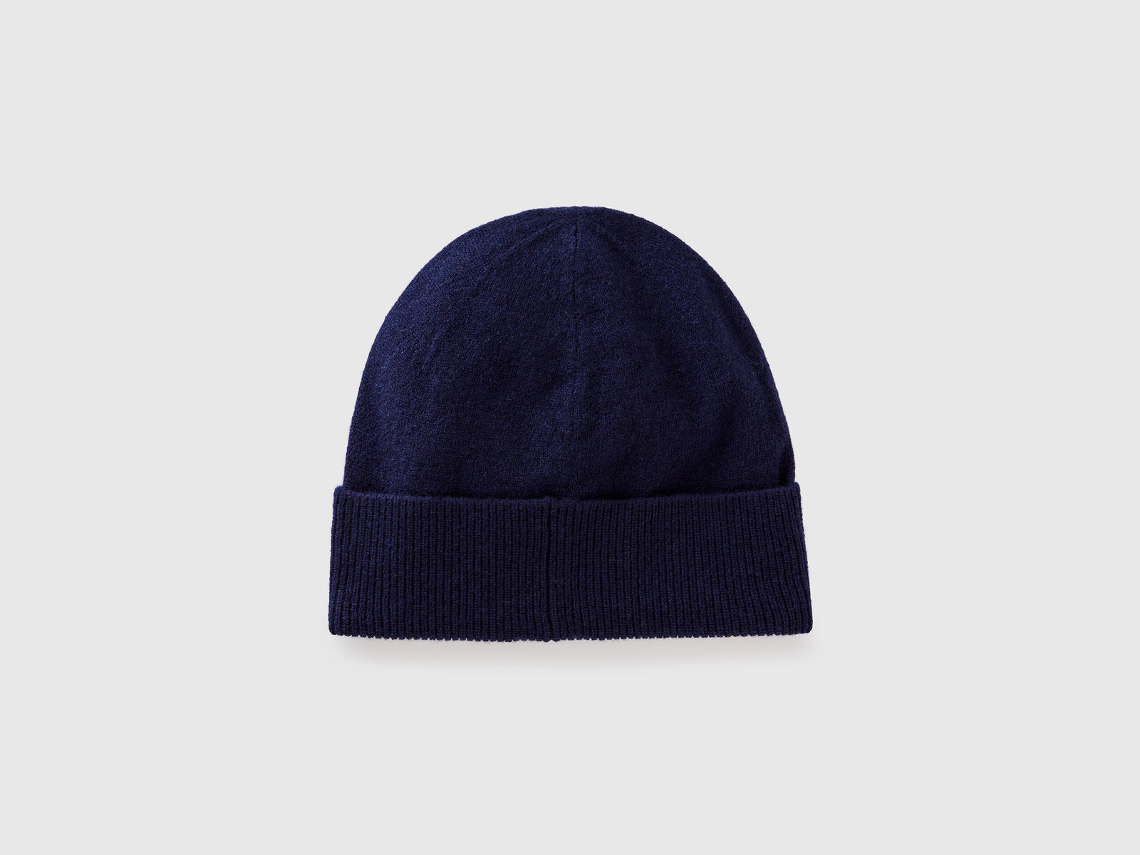 Berretto in puro cashmere da donna blu scuro 2 | Benetton Outlet