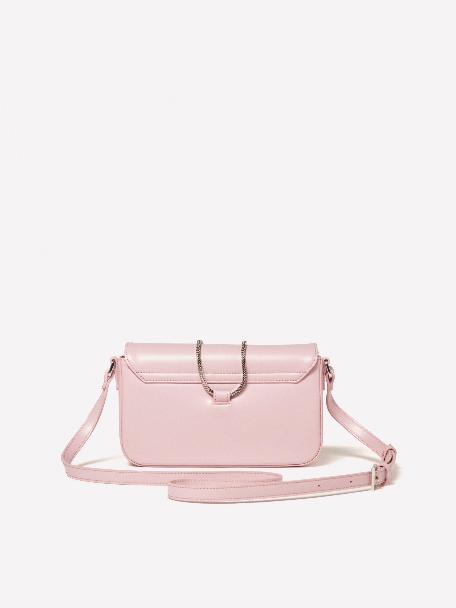 Borsetta a tracolla con catena da donna rosa 2 | Sisley Outlet