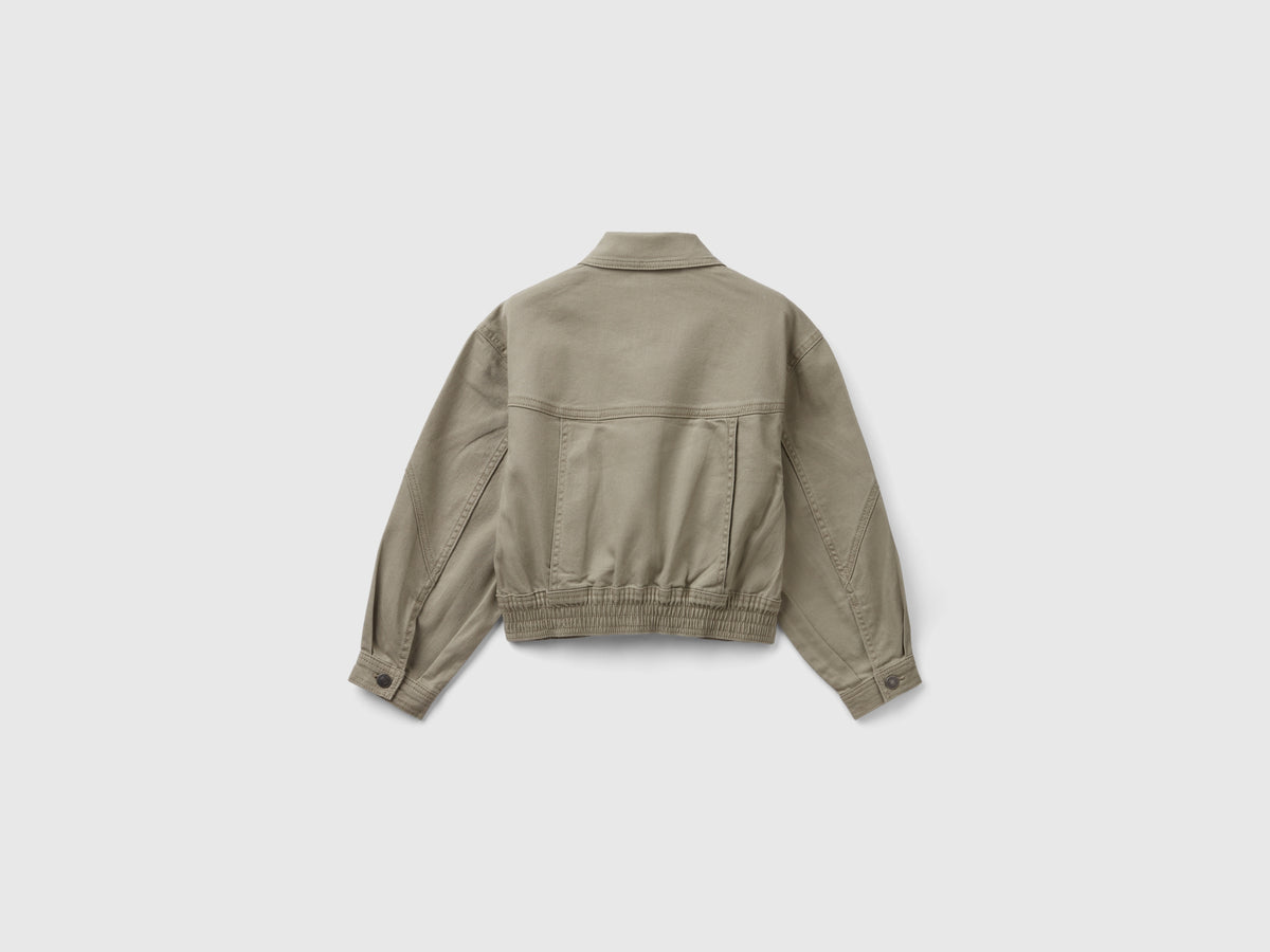 Giacca in cotone stretch colorato