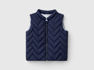 Gilet imbottito in tessuto tecnico
