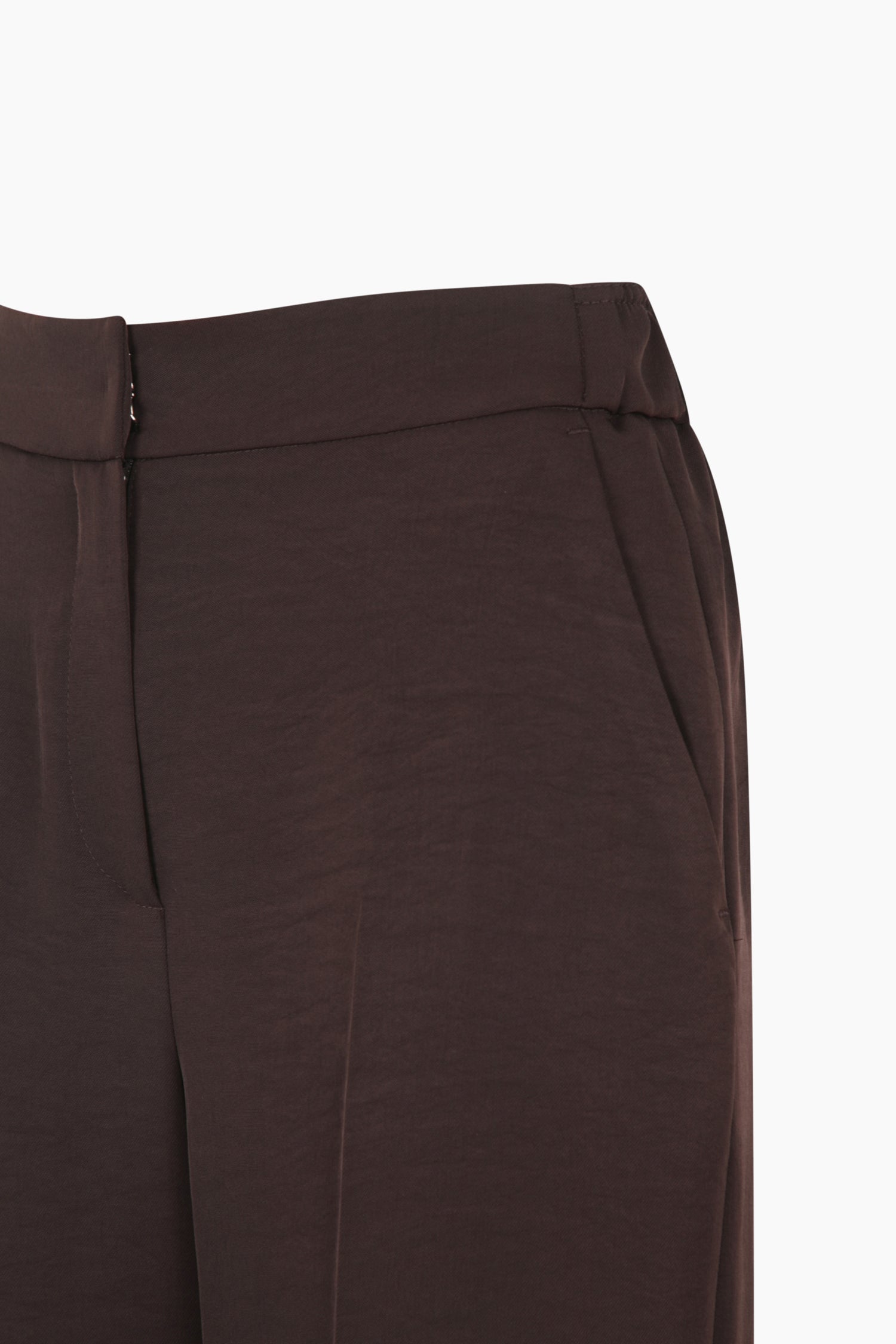 Pantaloni fluidi da donna marrone 3 | Sisley Outlet