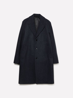 Cappotto monopettoo scuro