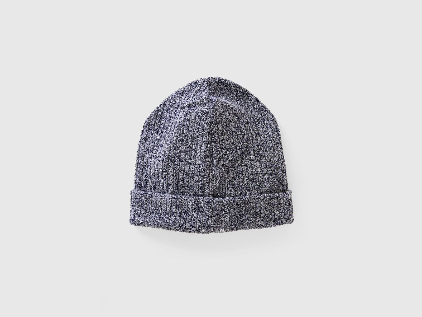 Cappello in misto viscosa stretch da bambino blu scuro 2 | Benetton Outlet