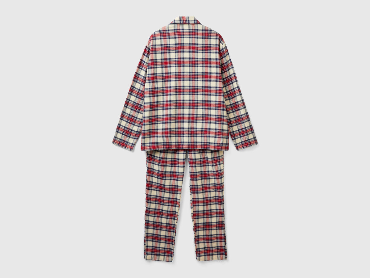 Pigiama tartan in flanella