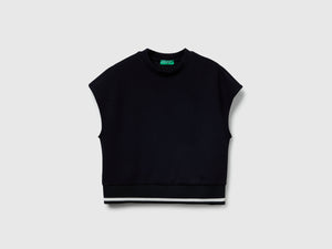 Maglia smanicata in Modal stretch